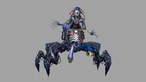 Prototype 1006 STL – Poppy Playtime Horror Creature Statue – 3D Printable Model