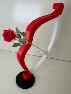 Cupid rose archery vase for Valentine