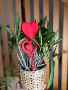 Valentine's decorative Flowerpot decoration