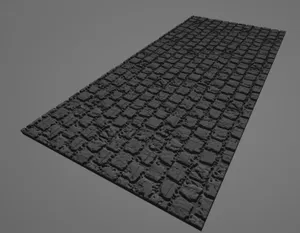 Cobblestone Gaming Board Tiles — 1" Grid, 32mm Scale (Greathelm & Tabletop)