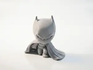Chibi Batman Figurine Superhero Collectible 3D Printable