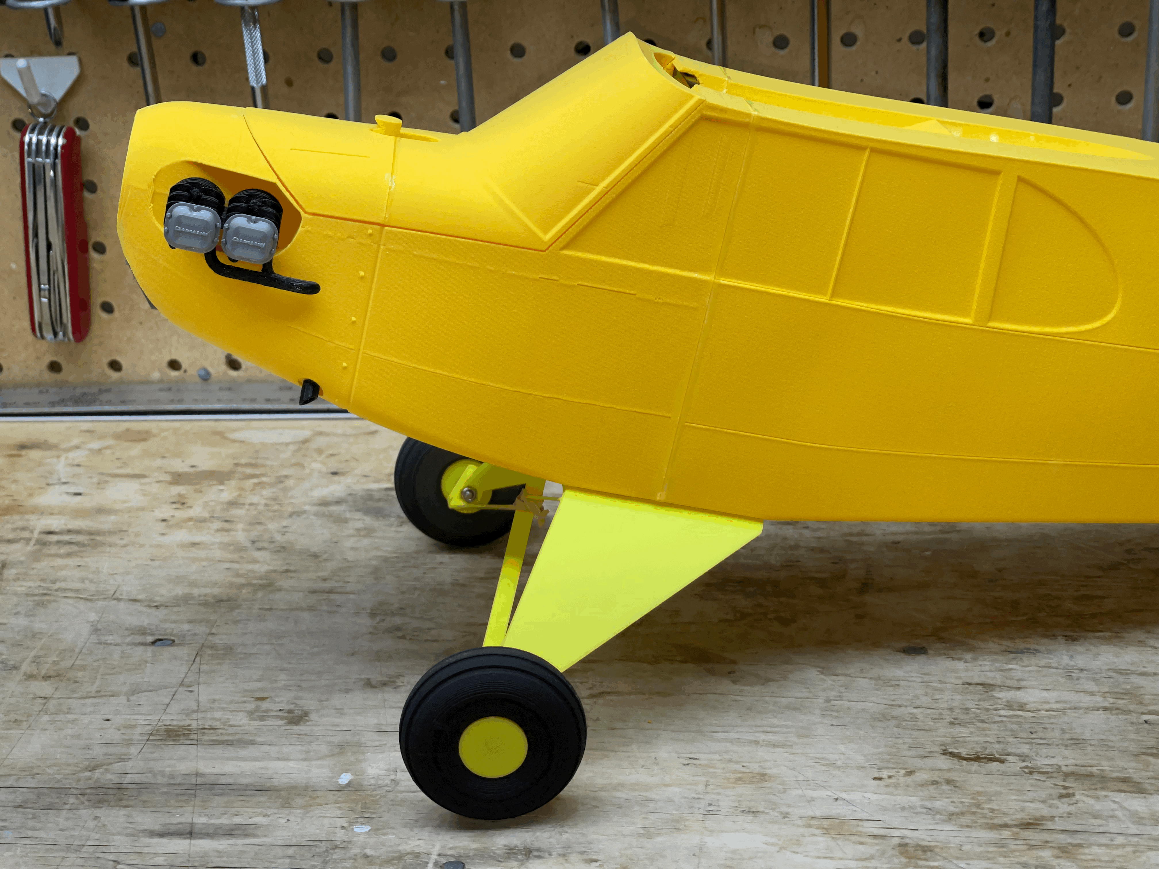 3DLabPrint Piper J-3 Cub Front Wheel Cap