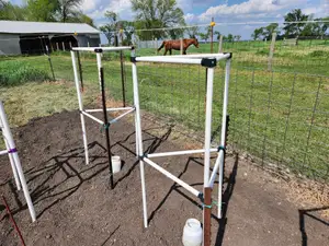 Tomato Cage Fittings for PVC Pipe