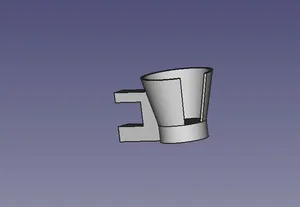 Cup holder table