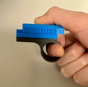 Magnetic fidget toy - finger gun 3V1