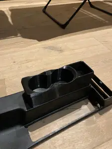Cup holder for BMW E30.