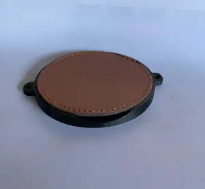 Laser Engraving Circle Leather Patch Jig