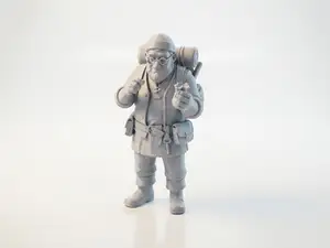 Tactical Soldier Military Figure 3D Printable