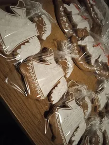 Cookie cutter ANGEL v2 (vykrajovátko na cukroví houpací anděl v2)