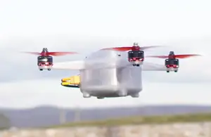 Dron s řídícím softwarem Ardupilot