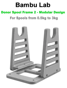 Bambu Lab - Donor Spool Frame 2 - Modular Design - For Spools from 0.5kg to 3kg
