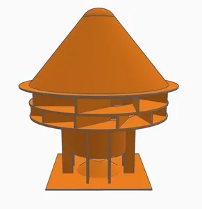 1/4 scale ACA Cyclone 120/125 siren