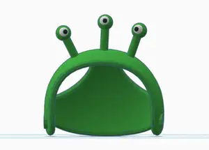 Alien cat helmet