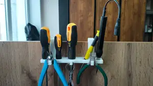 Holder-organizer for pliers and screwdrivers