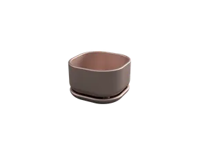 Rounded square planter