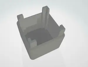 MOUNTING PROFILE CAP 25X25MM