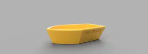 Boat for snacks