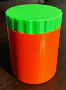 Large Storage Container with Screw Top Lid