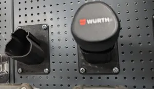 Wurth Bosch 10.8V battery and screwdriver holder for 12mm pegboard