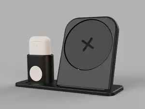 Apple 3 in 1 Charging Dock with Ikea Livboj QI (AirPods pro and normal)