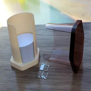 Holder for round coffee filters (Aeropress)