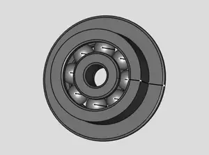 Deep Groove Single Row Ball Bearing 6x26x10