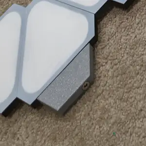 Remixed Nanoleaf DC power/Arduino case w/ easy wiring leaf