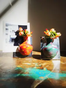 MAGNETIC FRIDGE VASE - FLOWER