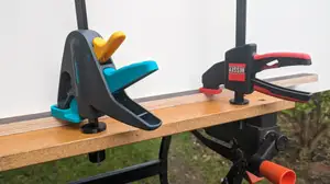 Bessey / Wolfcraft One-Hand Clamp to 20 mm Workbench Clamp conversion