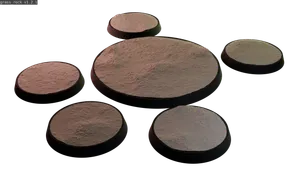 Miniature bases: Grass Rock
