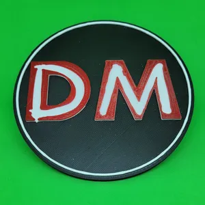 Depeche Mode glass coaster