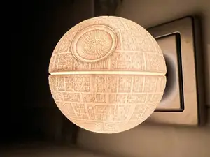 Death Star - MÖRKRÄDD night light