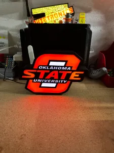 OSU Oklahoma State LED LightBox