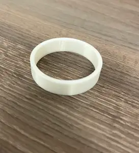 Ring for holding posters, sheets, etc.