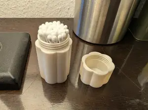 Cotton Swabs Travel-Box - Wattestäbchen-Reisedose
