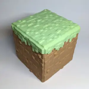 Minecraft Grass Block With Stand