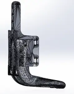 REINFORCED/UNBRANDED - Taurus Cooling Duct for Creality Sprite Extruder, Dual 5015 Fans, Ender 3 S1/S1 Pro/S1 Plus (CHCB-OT Hot End)