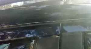 Mercedes W164 B Pillar Trim Caps (front doors)