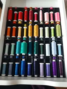 Sewing Thread Spool (Bobbins) Inserts with Matching Spool and Roll Holder, organizer, customizable for all drawers, ikea and others