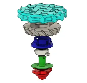 SilverBee Fighting Top (Beyblade Style)