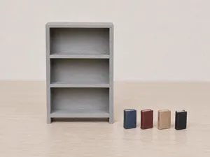 Puppenhaus Buchregal- Dollhouse Bookcase