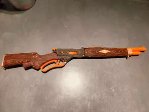 Imitation wood stock for The Vulture - Lever Action Dart Blaster