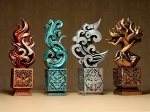 Elementals Statues