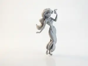 Princess Jasmine Figurine Animation 3D Printable