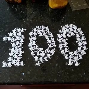 100 Kitsune Meeples