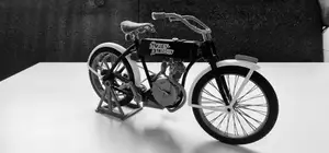 Harley Davidson motorcycle year 1910 by Ed van der Heijden