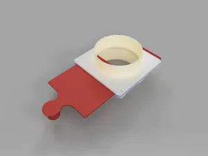 Blast Gate (Valve) with latch 100mm