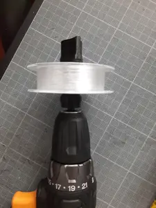 Winder for fishing line (despooler / stripper / remover)