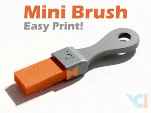 Mini Brush – Fully 3D Printed