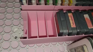 Distress Ink Pad shelves with mounting hole